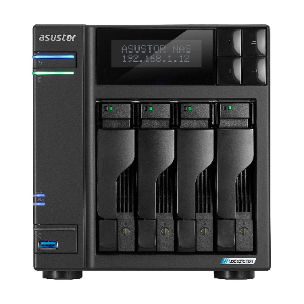 Asustor 華芸 AS6704T v2 4-bay/Intel/4GB NAS 網路儲存伺服器
