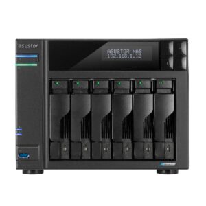 Asustor 華芸 AS6706T v2 6-bay/Intel/8GB NAS 網路儲存伺服器