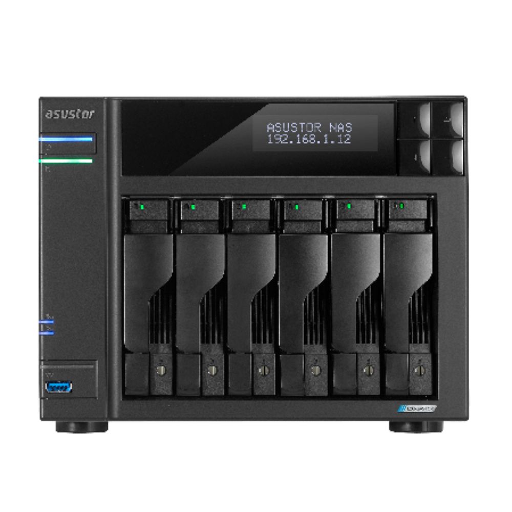 Asustor 華芸 AS6706T v2 6-bay/Intel/8GB NAS 網路儲存伺服器
